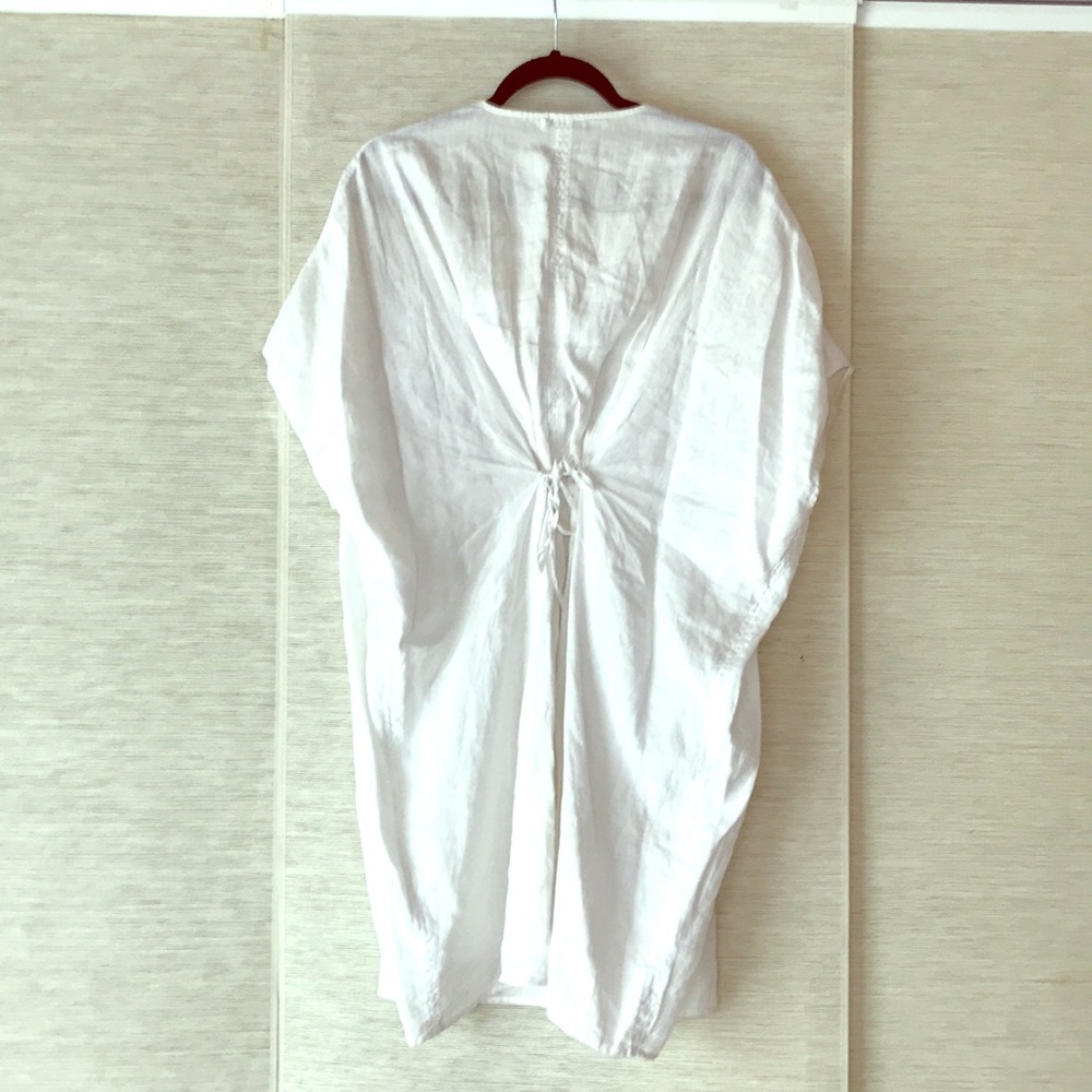 James Perse cute linen coverup / shirt
